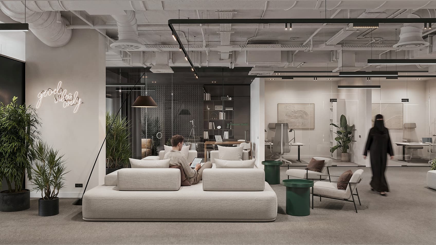 Spazio ufficio di Saudi Venture Hub