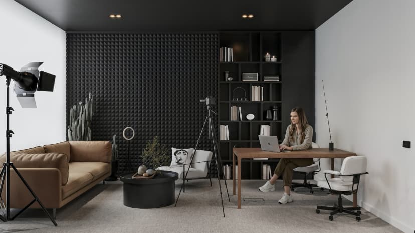 Saudi Venture Hub meeting room